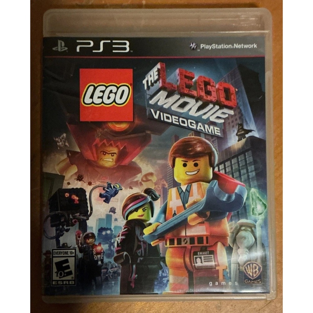The LEGO Movie Videogame PS3 (Sony PlayStation 3, 2014) With Manual, No Tested
